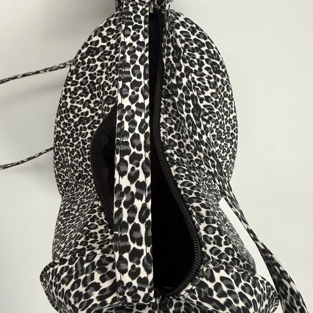 Kate Spade New York Leopard Print Mini Backpack Nylon - Picture 3 of 5